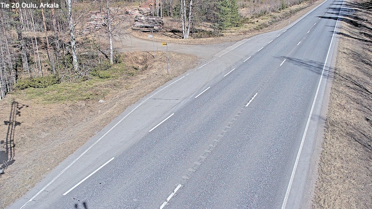 Kelikamerat Kuva Tie 20 Oulu, Arkala, Oulu, Pohjois-Pohjanmaa