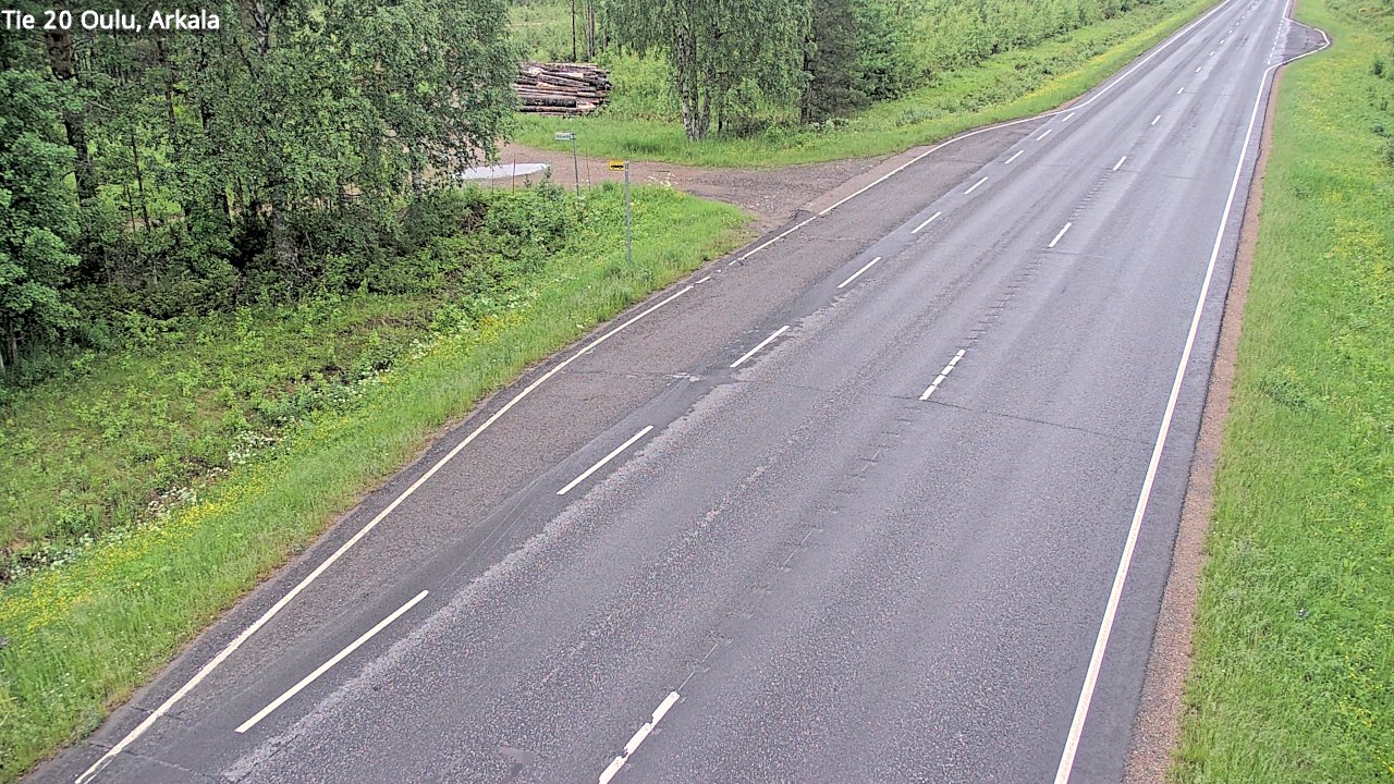 Kelikamerat Kuva Tie 20 Oulu, Arkala, Oulu, Pohjois-Pohjanmaa