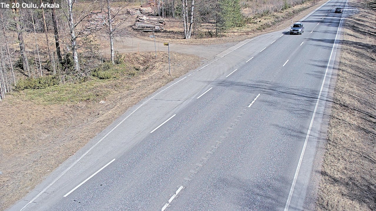 Kelikamerat Kuva Tie 20 Oulu, Arkala, Oulu, Pohjois-Pohjanmaa
