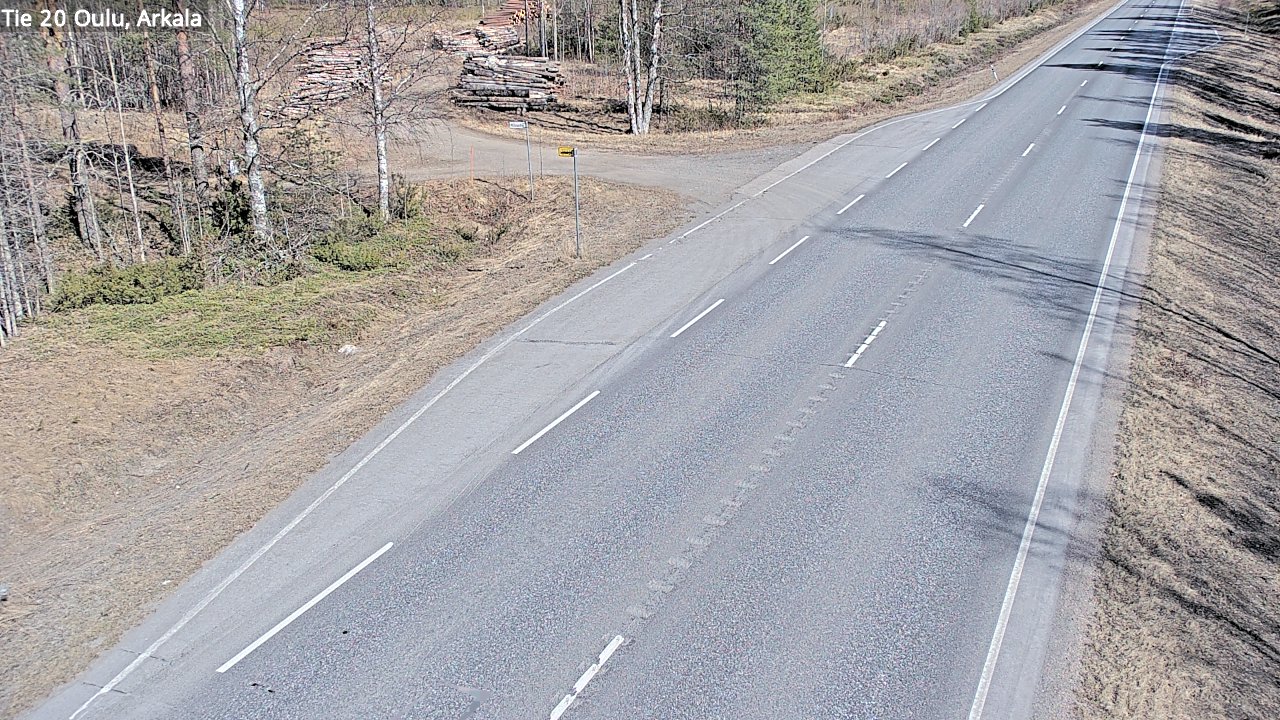 Kelikamerat Kuva Tie 20 Oulu, Arkala, Oulu, Pohjois-Pohjanmaa