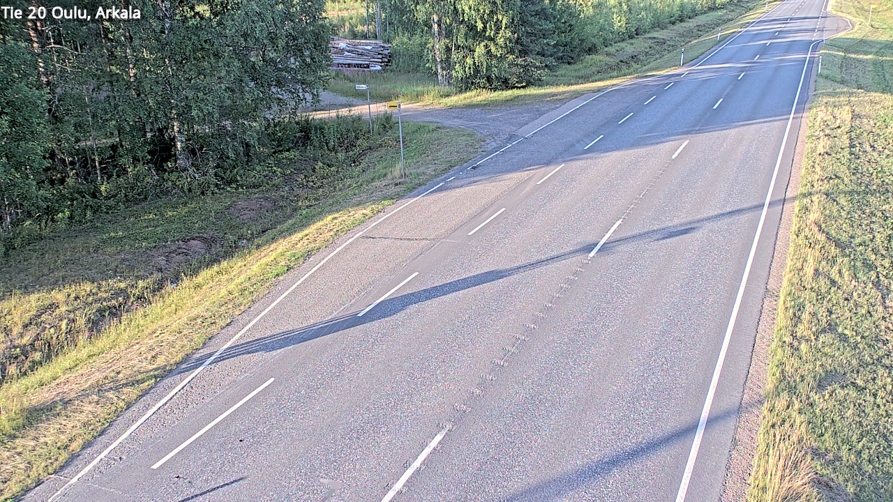 Kelikamerat Kuva Tie 20 Oulu, Arkala, Oulu, Pohjois-Pohjanmaa