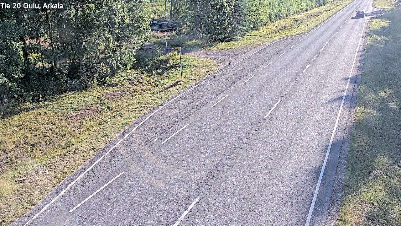 Weather Camera Image Road 20 Oulu, Arkala, Oulu, Pohjois-Pohjanmaa