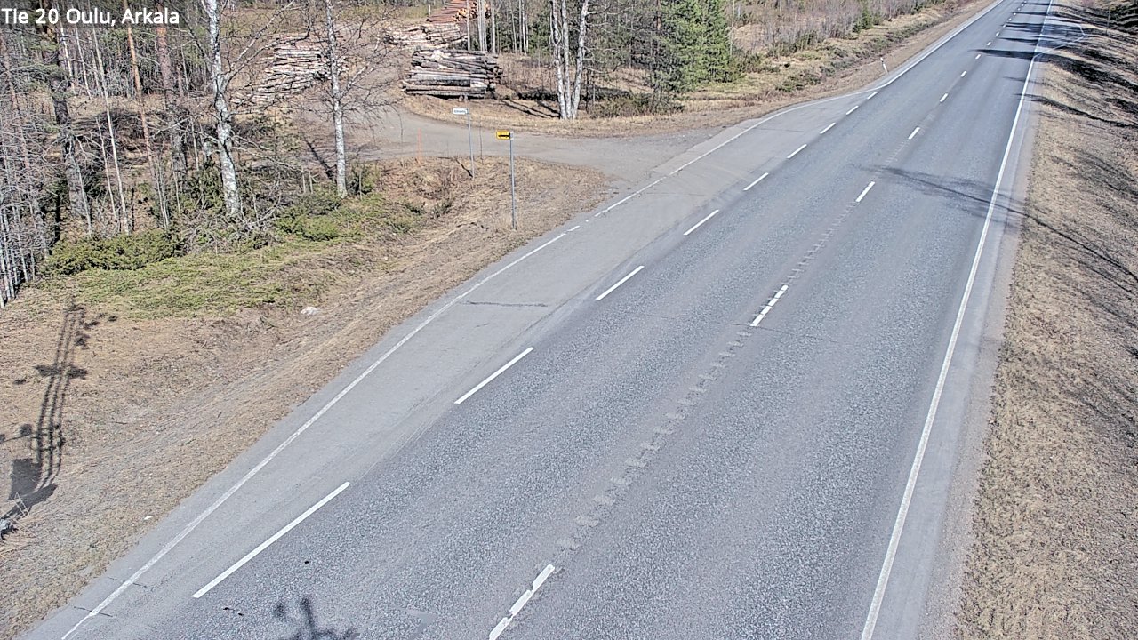 Kelikamerat Kuva Tie 20 Oulu, Arkala, Oulu, Pohjois-Pohjanmaa