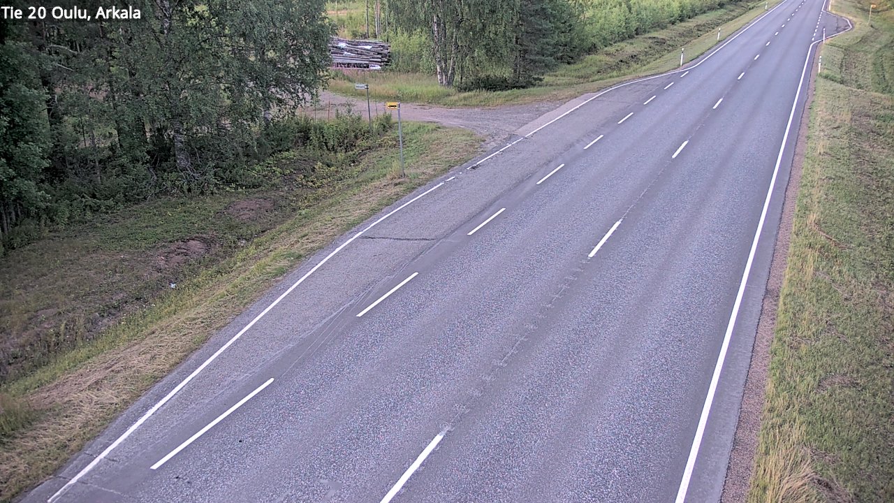 Kelikamerat Kuva Tie 20 Oulu, Arkala, Oulu, Pohjois-Pohjanmaa