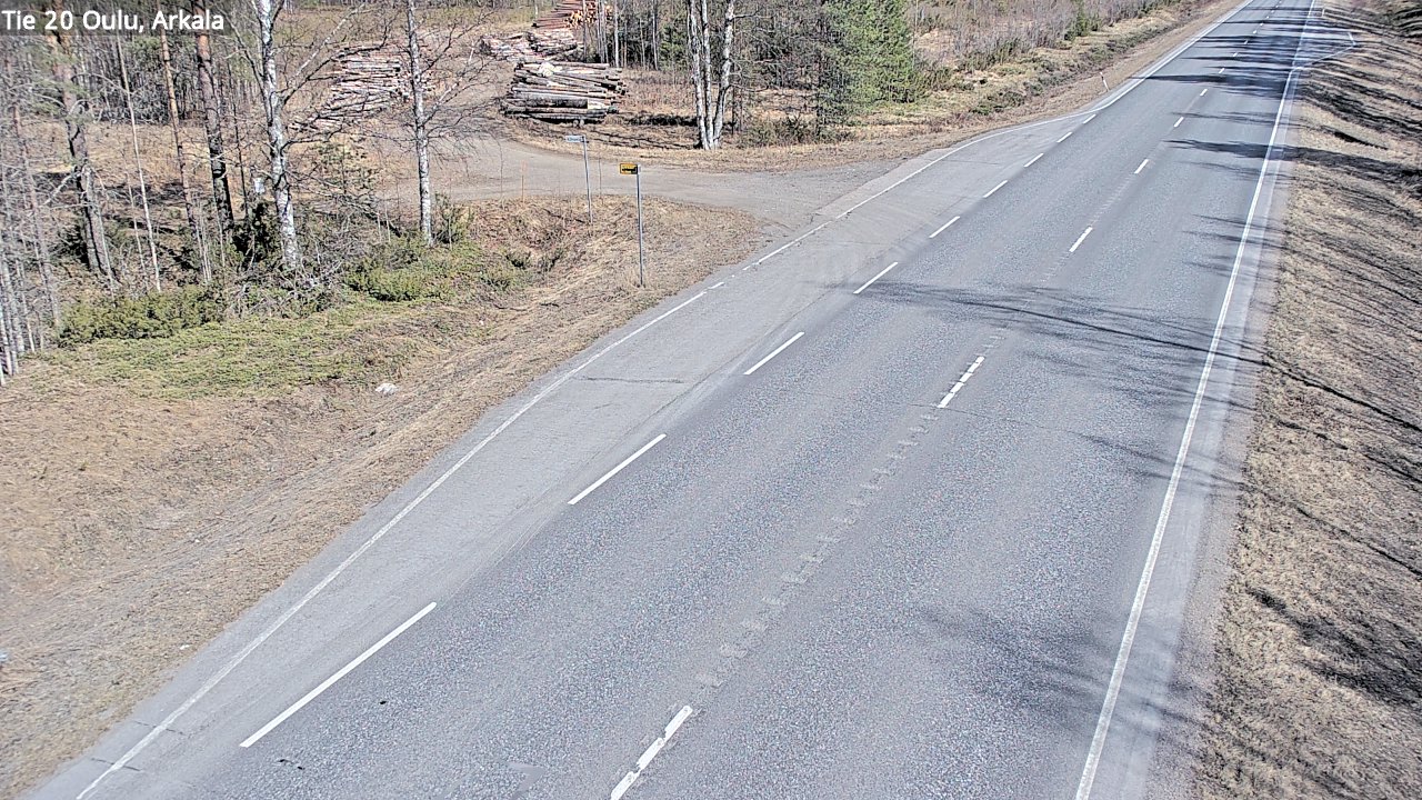 Kelikamerat Kuva Tie 20 Oulu, Arkala, Oulu, Pohjois-Pohjanmaa