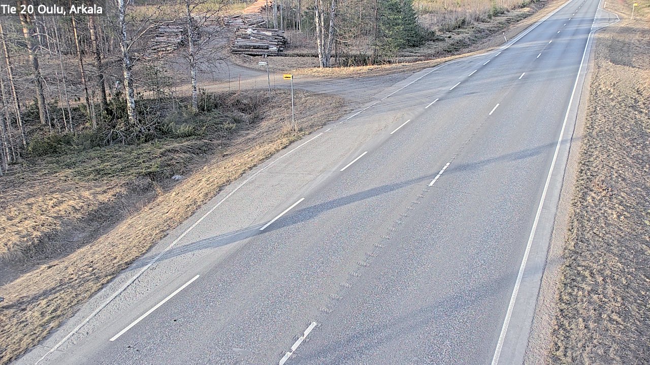 Kelikamerat Kuva Tie 20 Oulu, Arkala, Oulu, Pohjois-Pohjanmaa