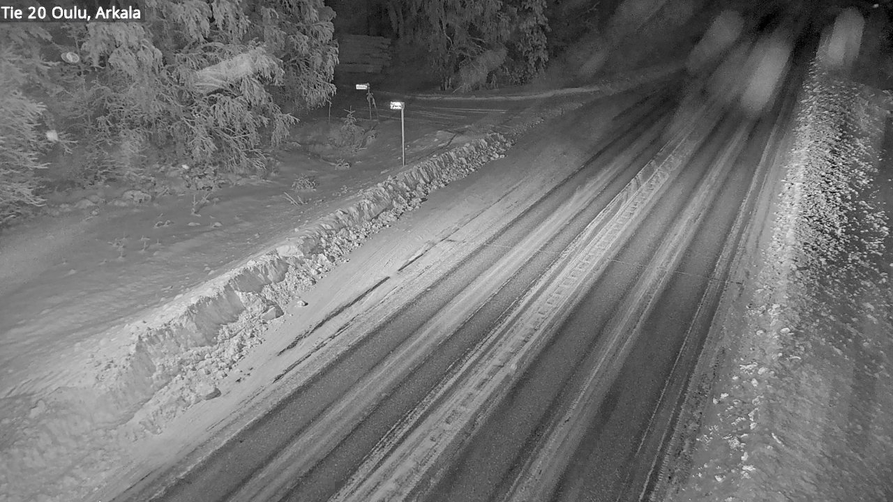 Weather Camera Image Road 20 Oulu, Arkala, Oulu, Pohjois-Pohjanmaa