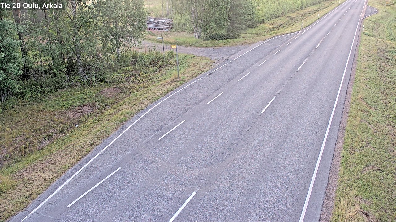 Kelikamerat Kuva Tie 20 Oulu, Arkala, Oulu, Pohjois-Pohjanmaa