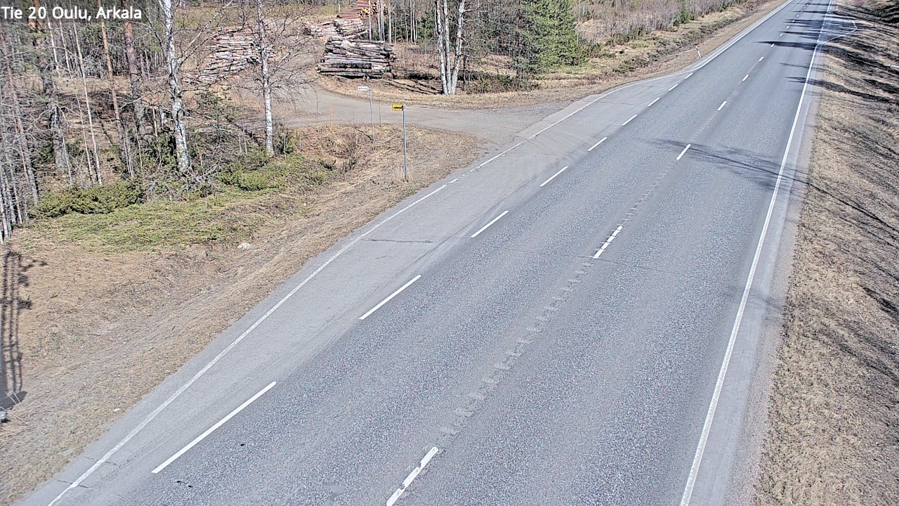 Kelikamerat Kuva Tie 20 Oulu, Arkala, Oulu, Pohjois-Pohjanmaa
