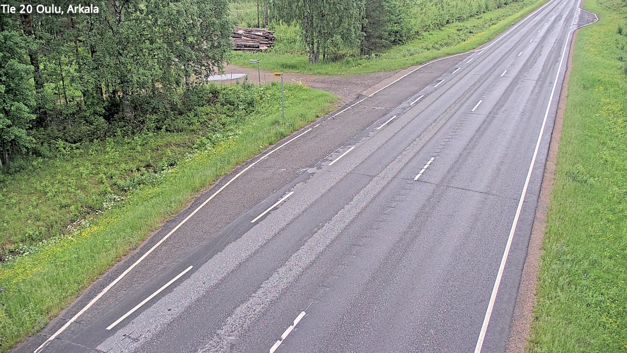 Kelikamerat Kuva Tie 20 Oulu, Arkala, Oulu, Pohjois-Pohjanmaa