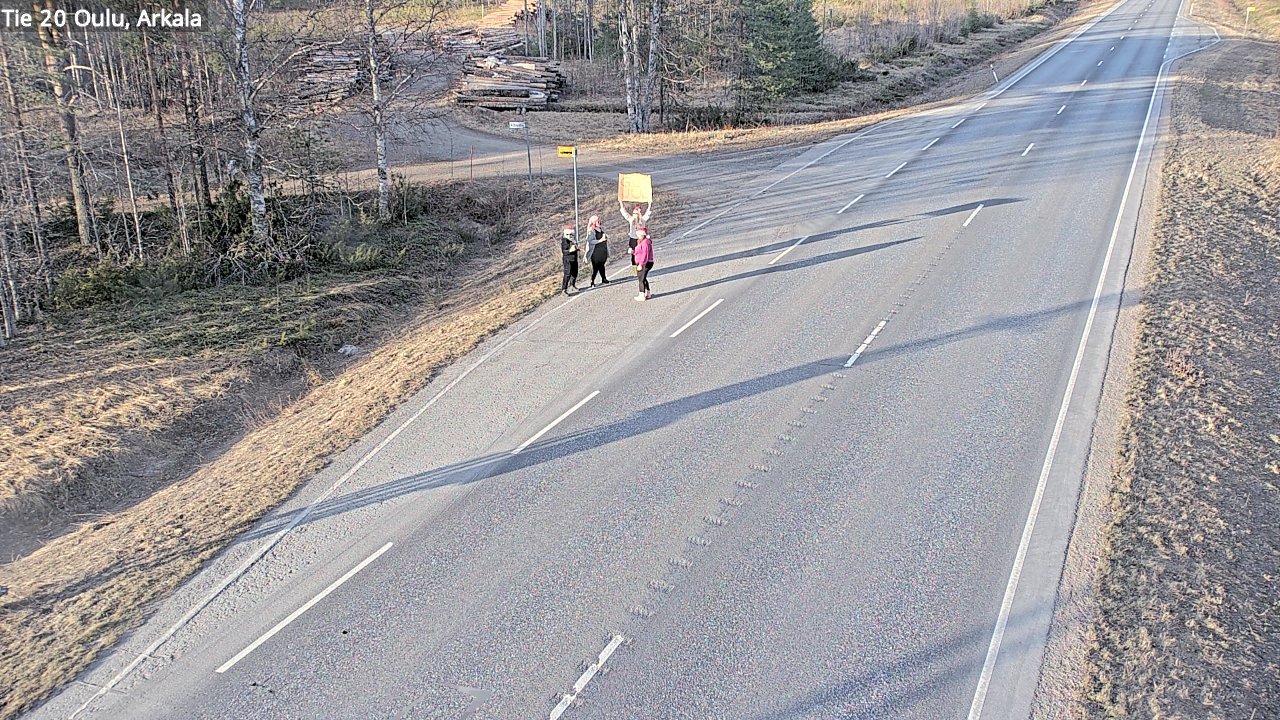 Kelikamerat Kuva Tie 20 Oulu, Arkala, Oulu, Pohjois-Pohjanmaa
