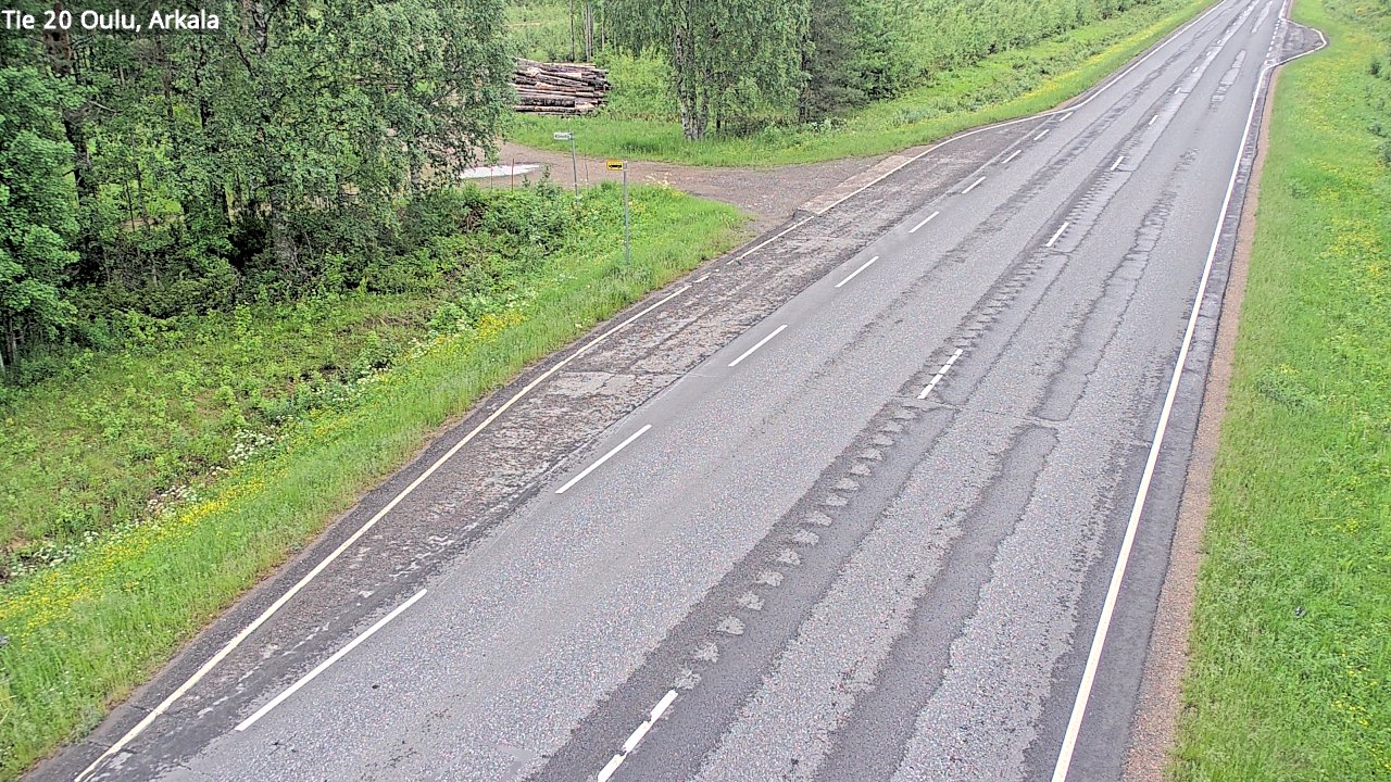 Kelikamerat Kuva Tie 20 Oulu, Arkala, Oulu, Pohjois-Pohjanmaa