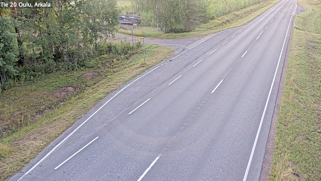 Kelikamerat Kuva Tie 20 Oulu, Arkala, Oulu, Pohjois-Pohjanmaa