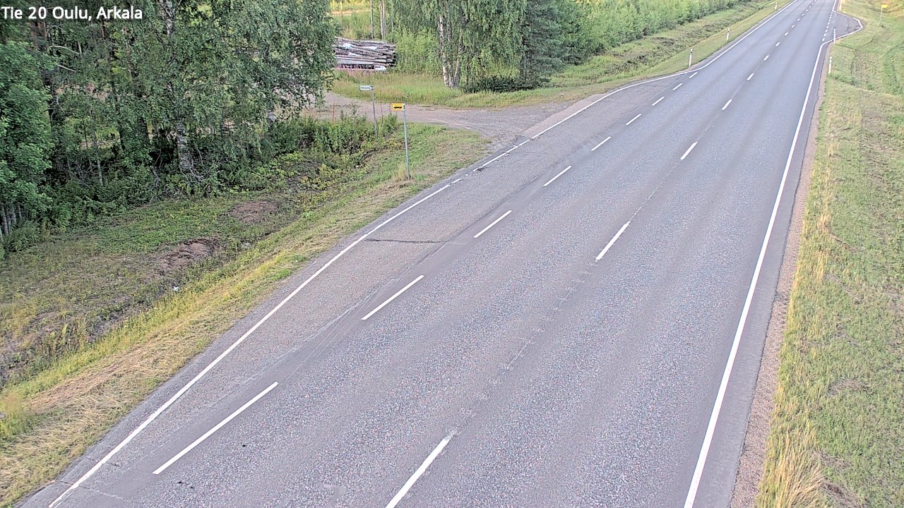 Kelikamerat Kuva Tie 20 Oulu, Arkala, Oulu, Pohjois-Pohjanmaa