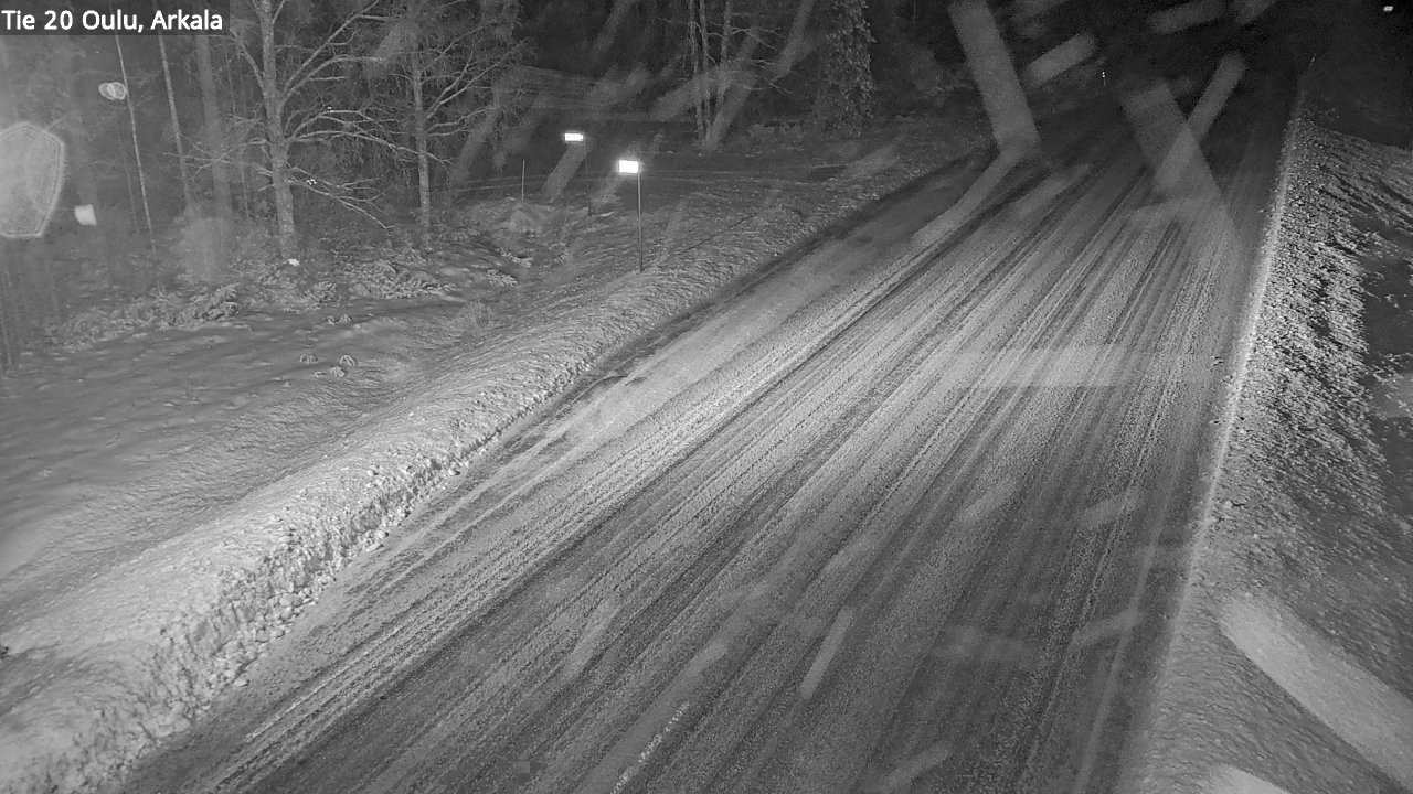 Weather Camera Image Väg 20 Oulu, Arkala, Oulu, Pohjois-Pohjanmaa
