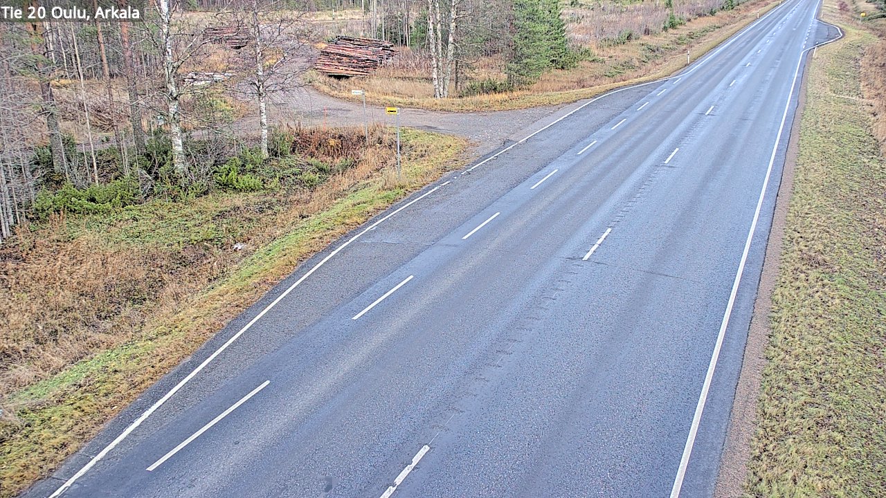 Kelikamerat Kuva Tie 20 Oulu, Arkala, Oulu, Pohjois-Pohjanmaa