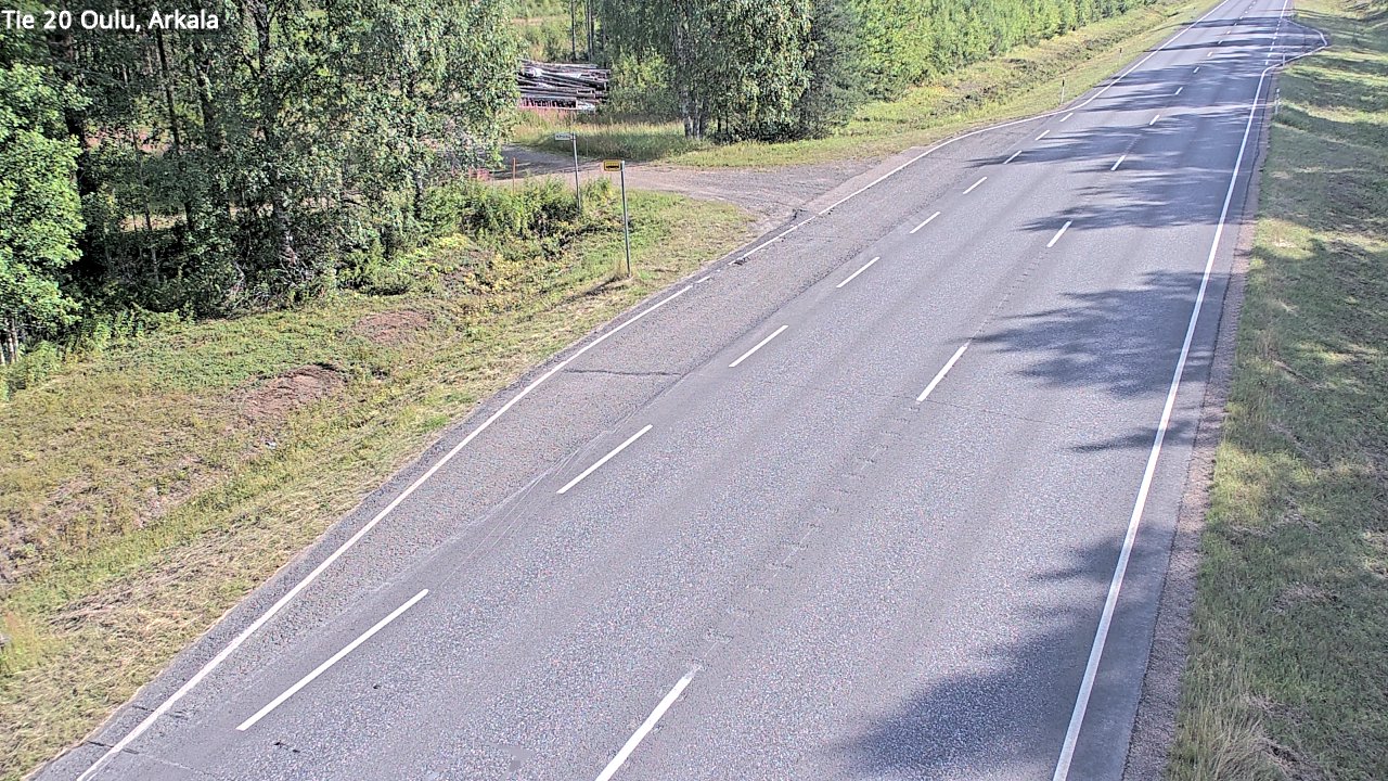 Weather Camera Image Road 20 Oulu, Arkala, Oulu, Pohjois-Pohjanmaa