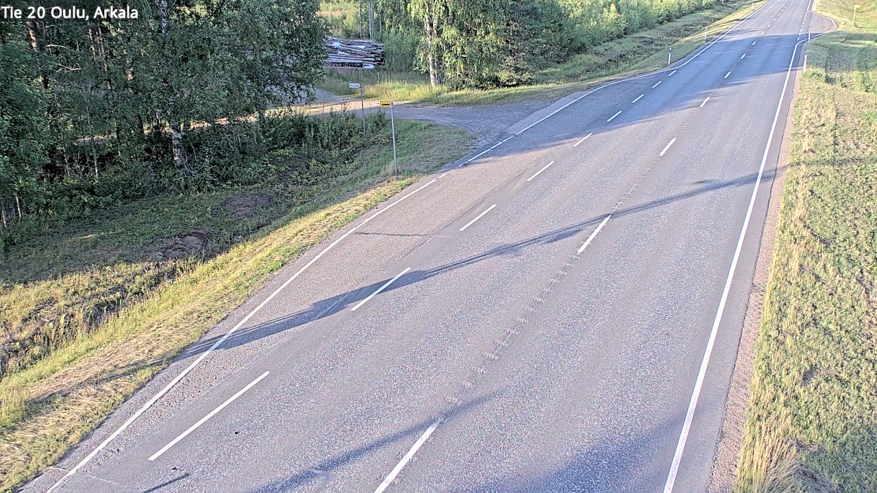 Kelikamerat Kuva Tie 20 Oulu, Arkala, Oulu, Pohjois-Pohjanmaa