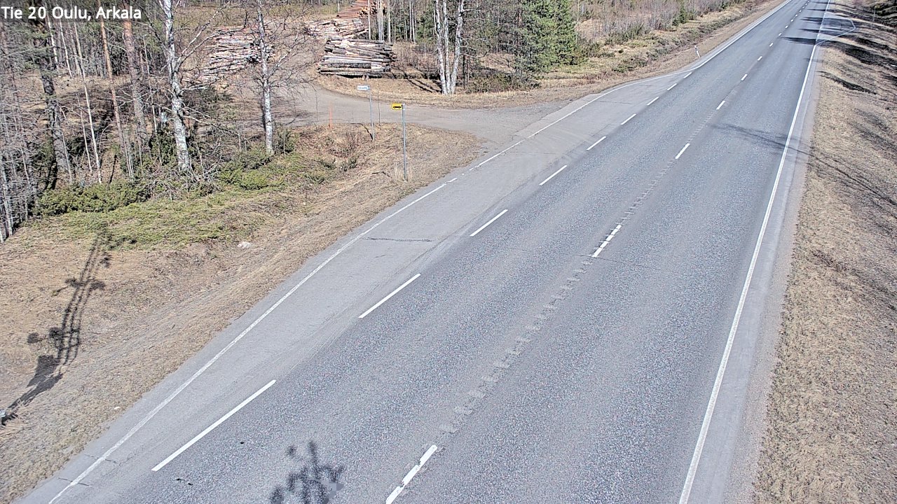 Kelikamerat Kuva Tie 20 Oulu, Arkala, Oulu, Pohjois-Pohjanmaa