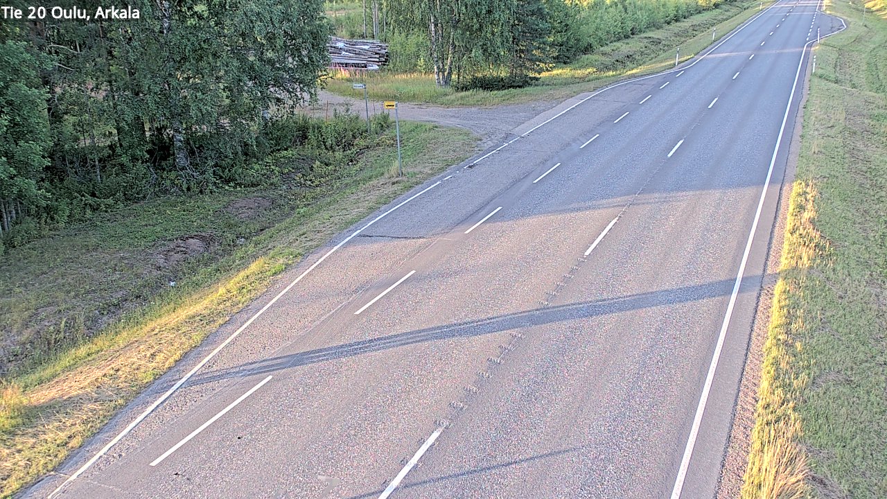 Kelikamerat Kuva Tie 20 Oulu, Arkala, Oulu, Pohjois-Pohjanmaa