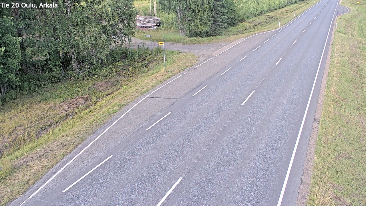 Kelikamerat Kuva Tie 20 Oulu, Arkala, Oulu, Pohjois-Pohjanmaa