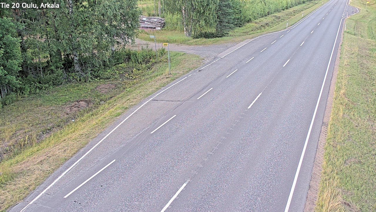 Kelikamerat Kuva Tie 20 Oulu, Arkala, Oulu, Pohjois-Pohjanmaa