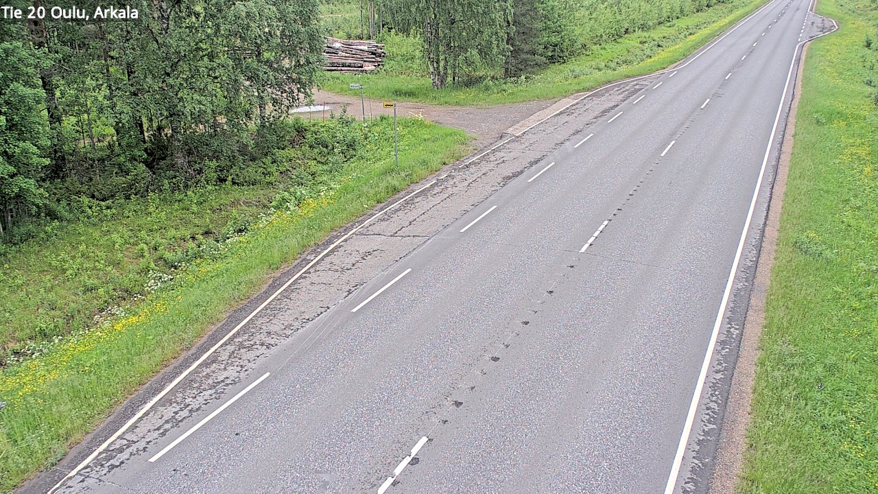 Kelikamerat Kuva Tie 20 Oulu, Arkala, Oulu, Pohjois-Pohjanmaa