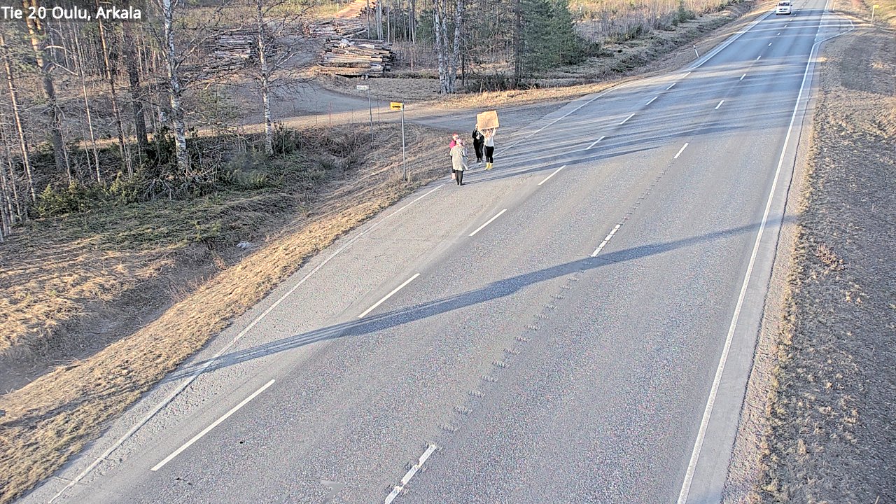 Kelikamerat Kuva Tie 20 Oulu, Arkala, Oulu, Pohjois-Pohjanmaa