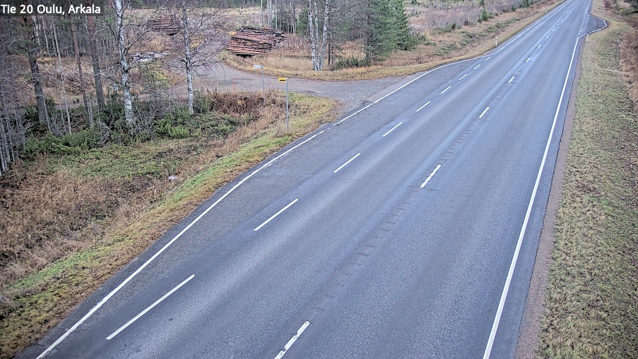 Kelikamerat Kuva Tie 20 Oulu, Arkala, Oulu, Pohjois-Pohjanmaa