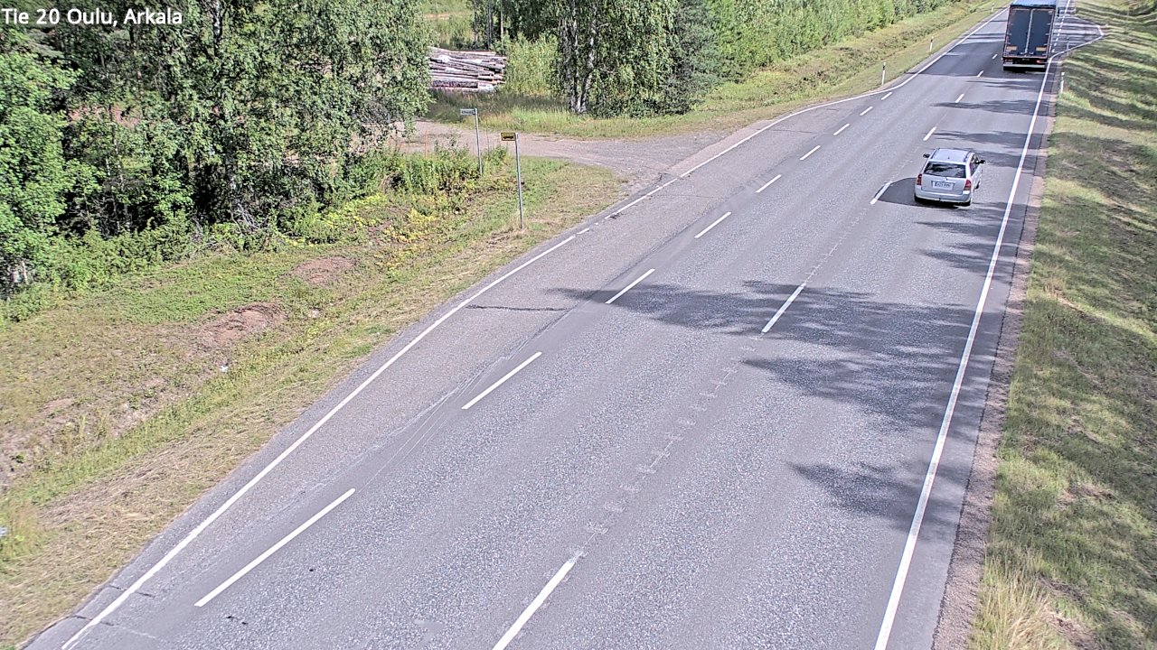 Kelikamerat Kuva Tie 20 Oulu, Arkala, Oulu, Pohjois-Pohjanmaa