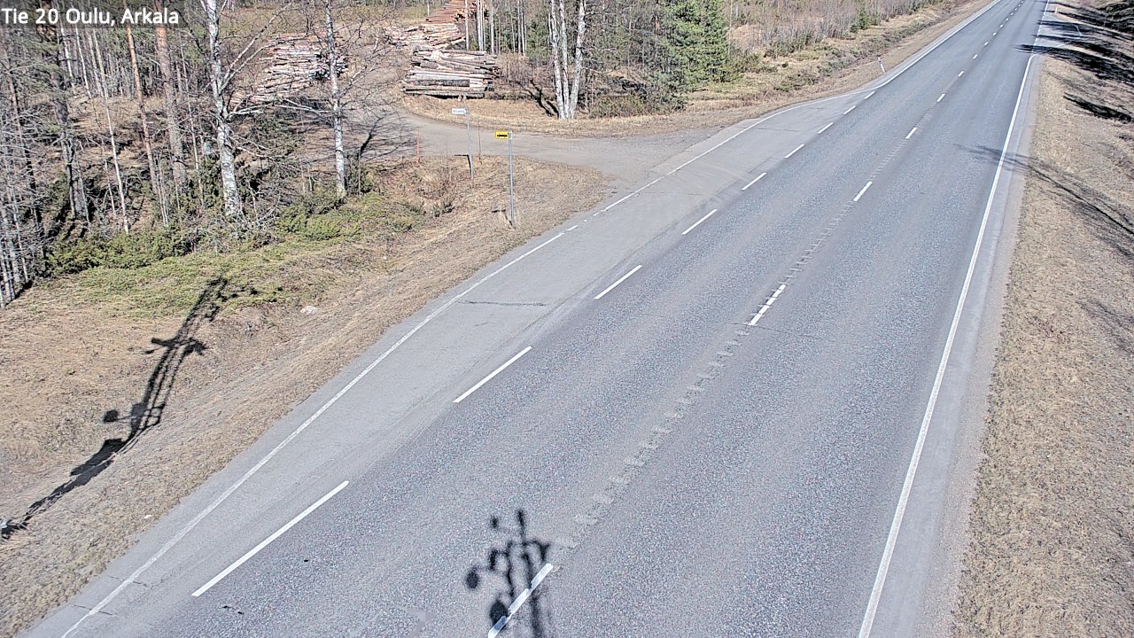 Kelikamerat Kuva Tie 20 Oulu, Arkala, Oulu, Pohjois-Pohjanmaa