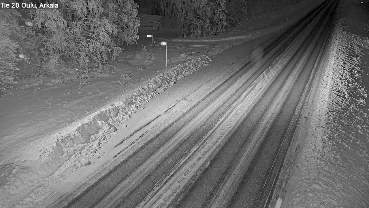Weather Camera Image Road 20 Oulu, Arkala, Oulu, Pohjois-Pohjanmaa