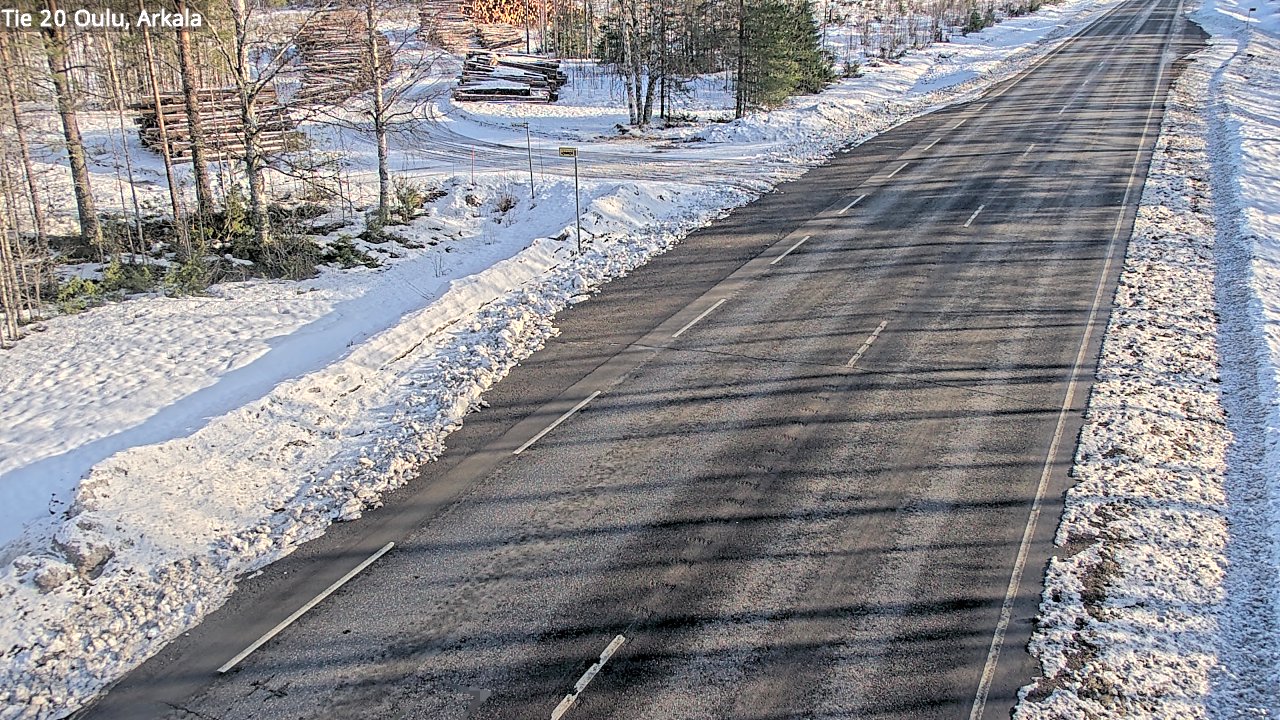 Kelikamerat Kuva Tie 20 Oulu, Arkala, Oulu, Pohjois-Pohjanmaa