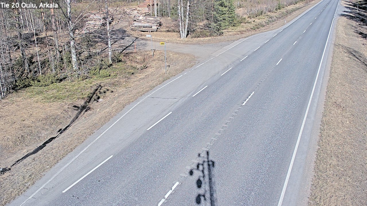 Kelikamerat Kuva Tie 20 Oulu, Arkala, Oulu, Pohjois-Pohjanmaa