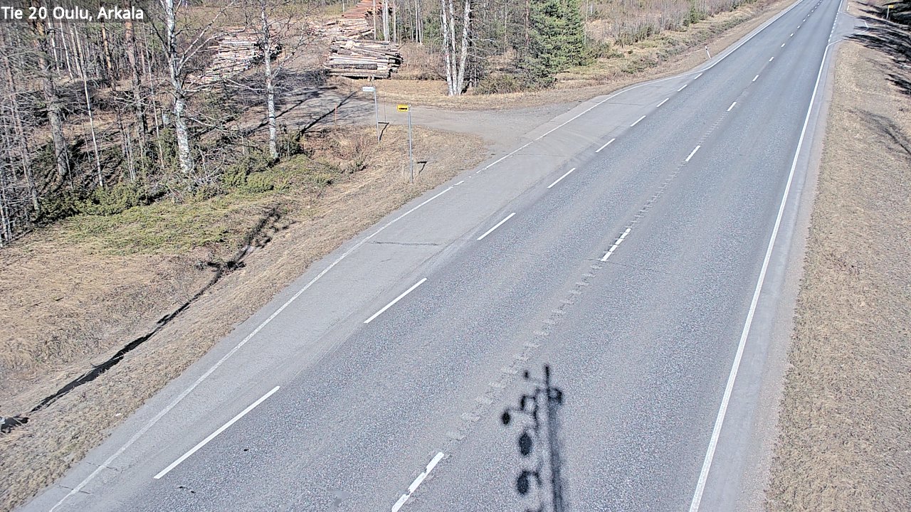 Kelikamerat Kuva Tie 20 Oulu, Arkala, Oulu, Pohjois-Pohjanmaa