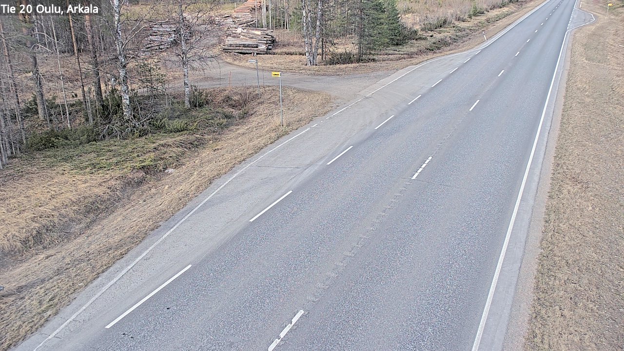 Kelikamerat Kuva Tie 20 Oulu, Arkala, Oulu, Pohjois-Pohjanmaa