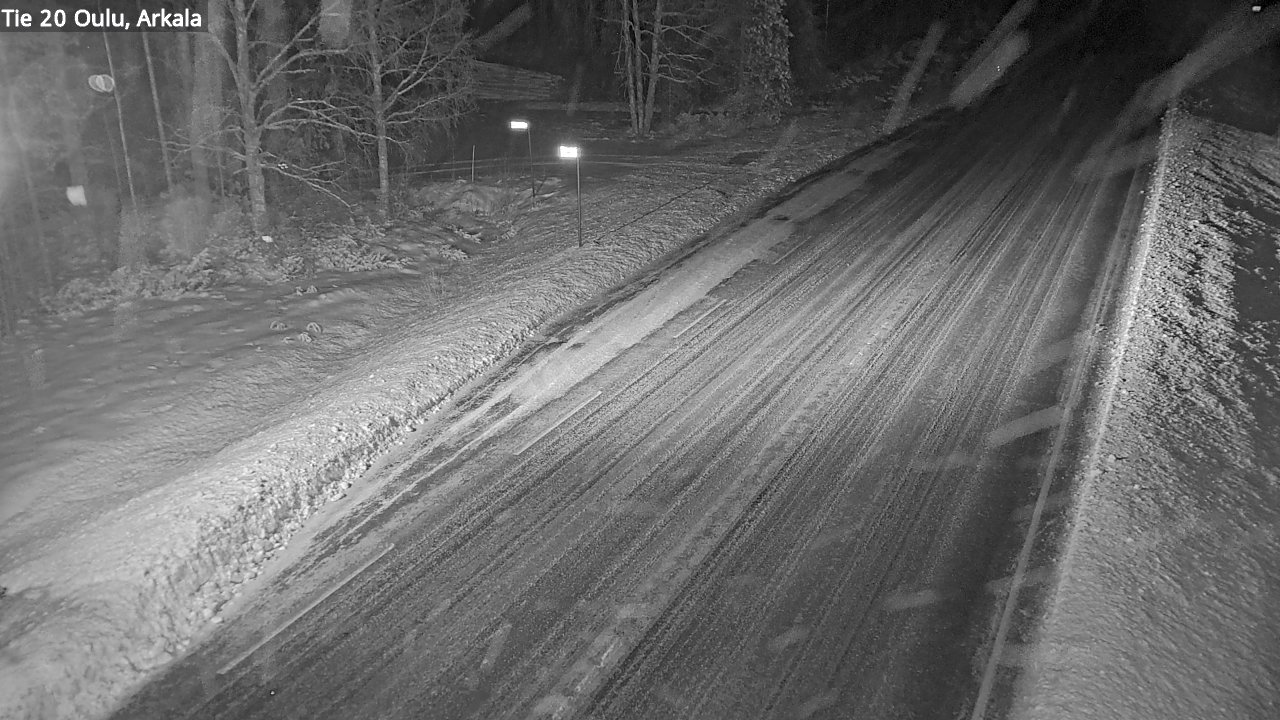 Weather Camera Image Väg 20 Oulu, Arkala, Oulu, Pohjois-Pohjanmaa