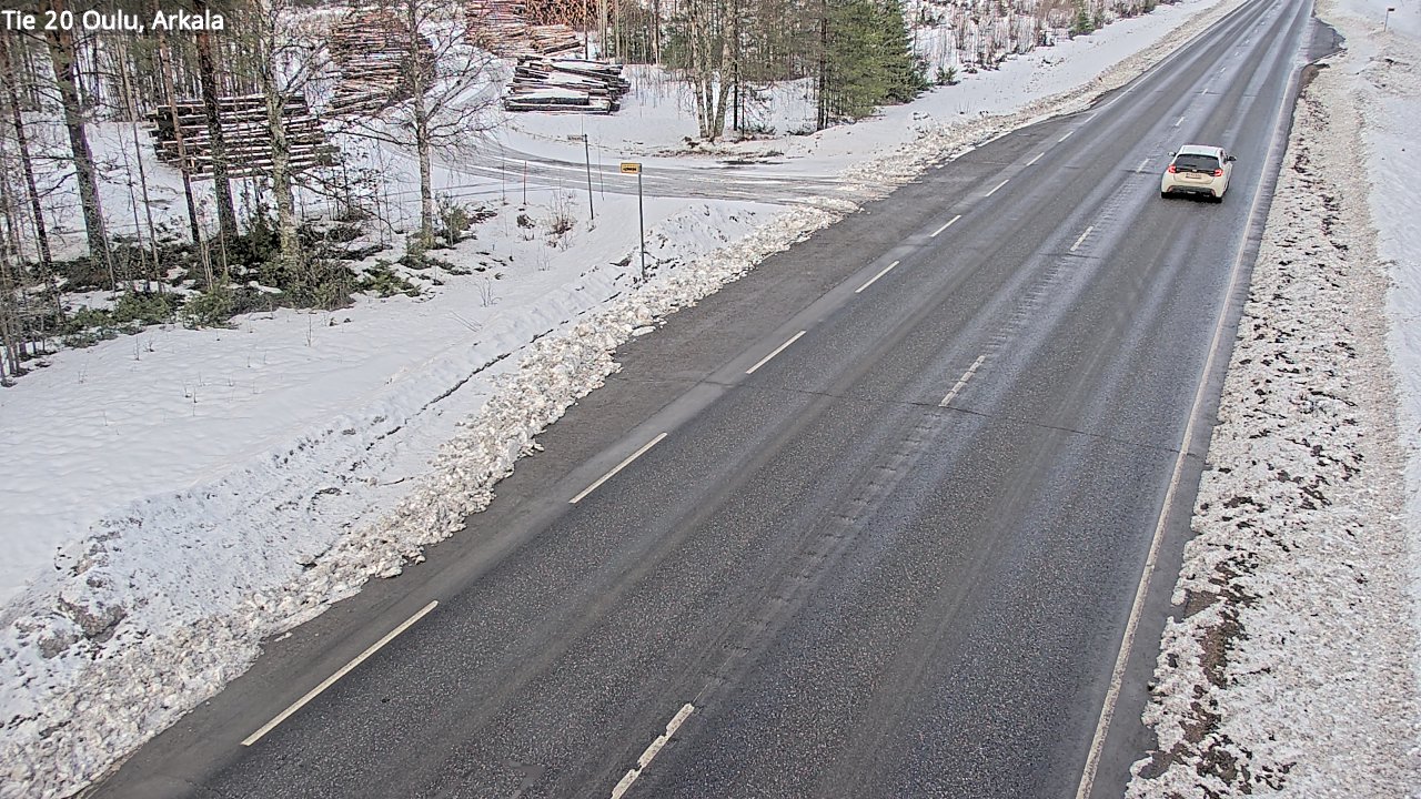 Kelikamerat Kuva Tie 20 Oulu, Arkala, Oulu, Pohjois-Pohjanmaa