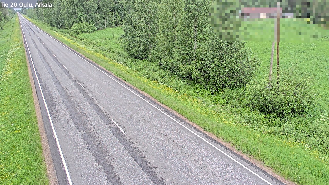 Kelikamerat Kuva Tie 20 Oulu, Arkala, Oulu, Pohjois-Pohjanmaa