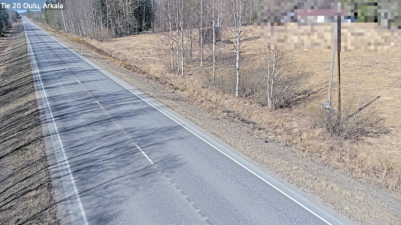 Kelikamerat Kuva Tie 20 Oulu, Arkala, Oulu, Pohjois-Pohjanmaa