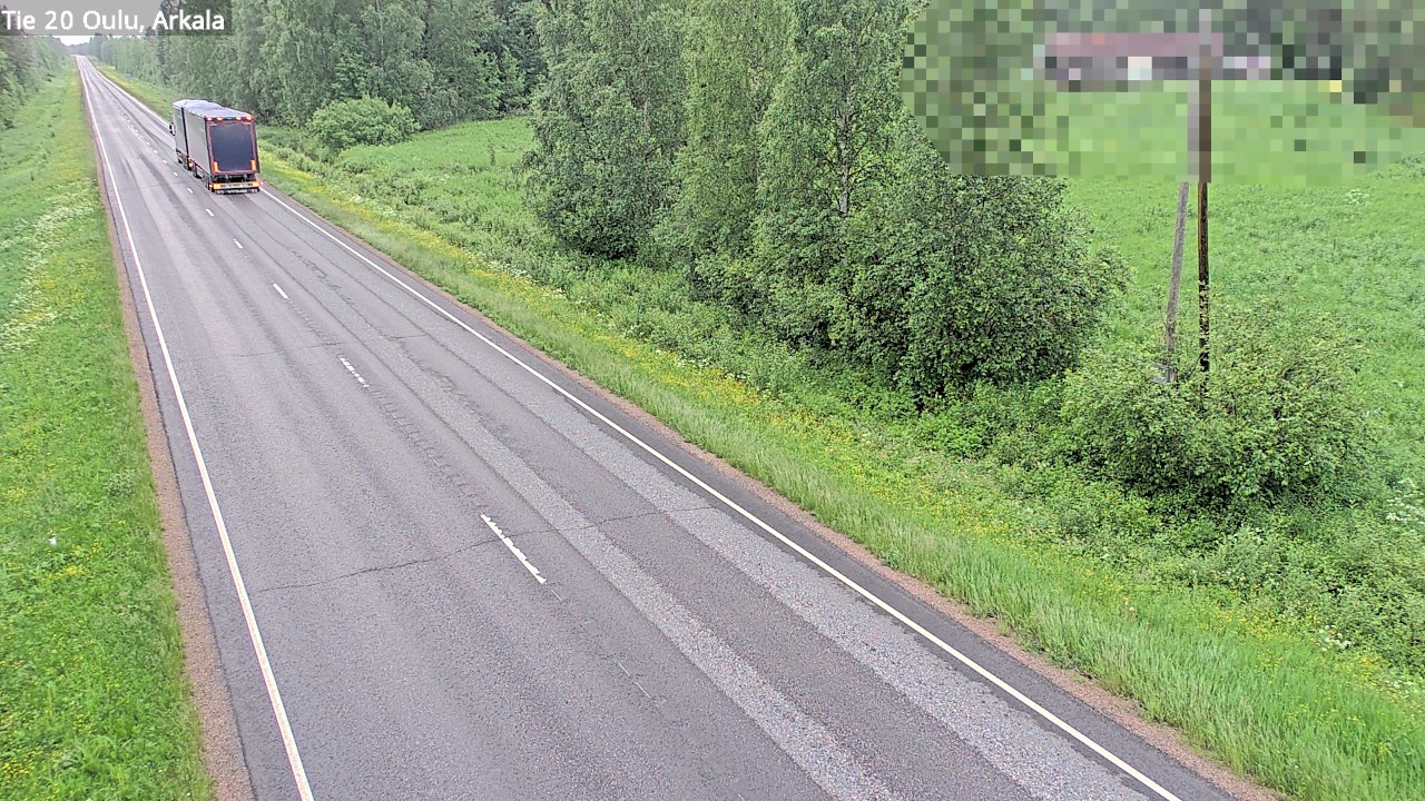 Kelikamerat Kuva Tie 20 Oulu, Arkala, Oulu, Pohjois-Pohjanmaa
