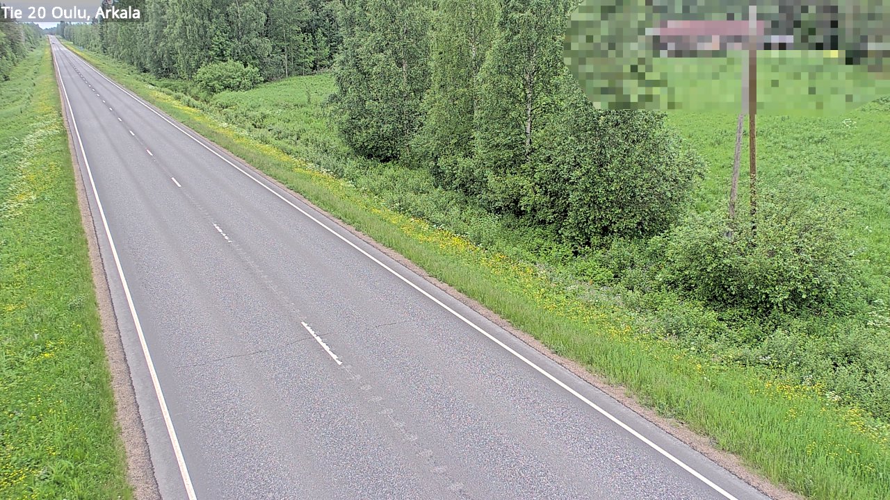 Kelikamerat Kuva Tie 20 Oulu, Arkala, Oulu, Pohjois-Pohjanmaa