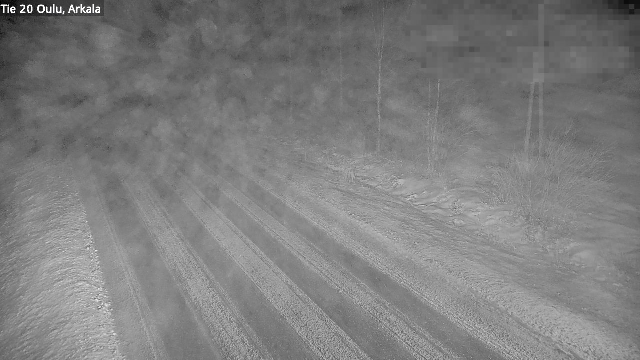 Weather Camera Image Road 20 Oulu, Arkala, Oulu, Pohjois-Pohjanmaa