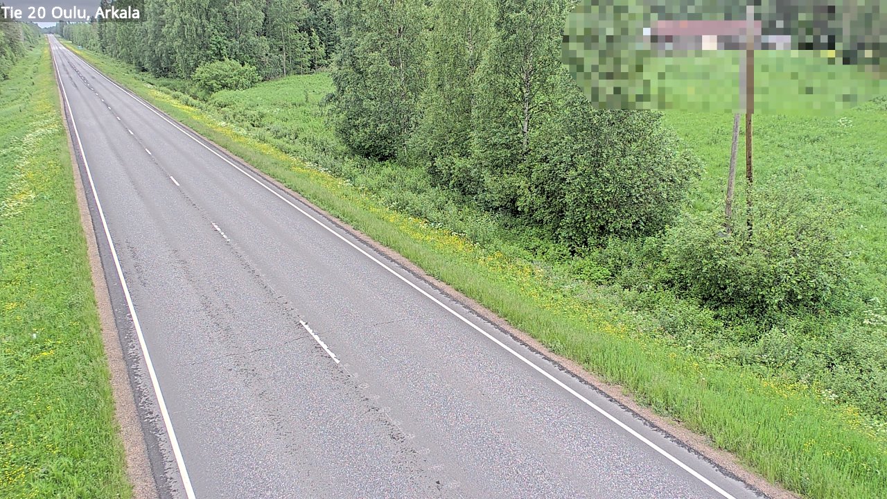 Kelikamerat Kuva Tie 20 Oulu, Arkala, Oulu, Pohjois-Pohjanmaa