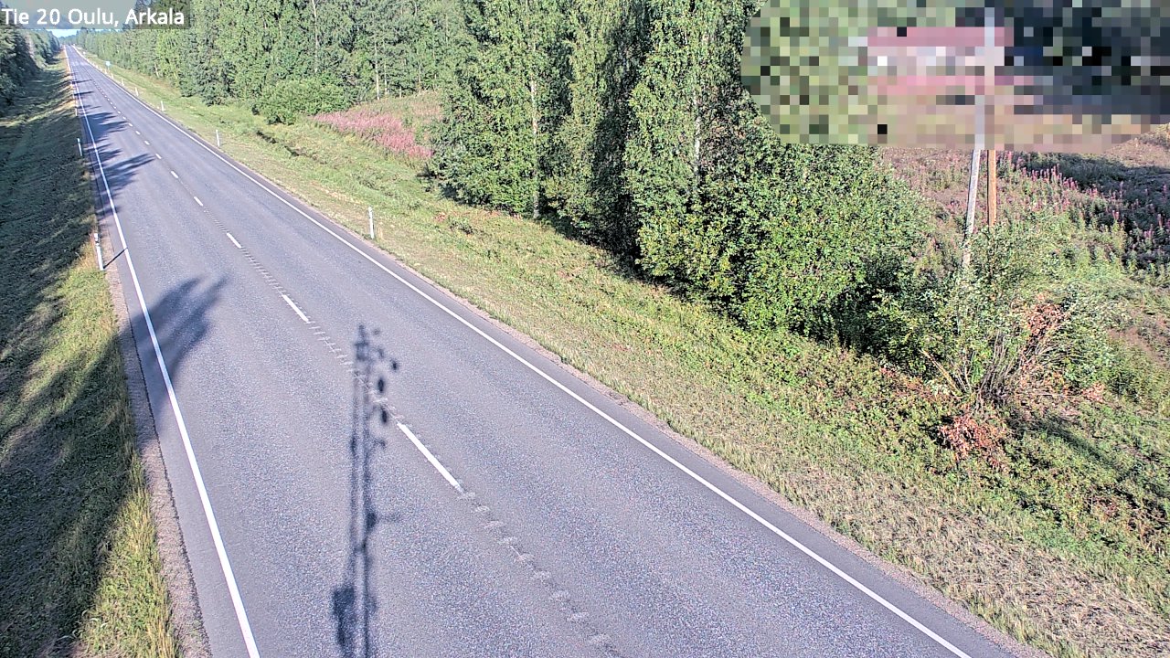 Weather Camera Image Road 20 Oulu, Arkala, Oulu, Pohjois-Pohjanmaa