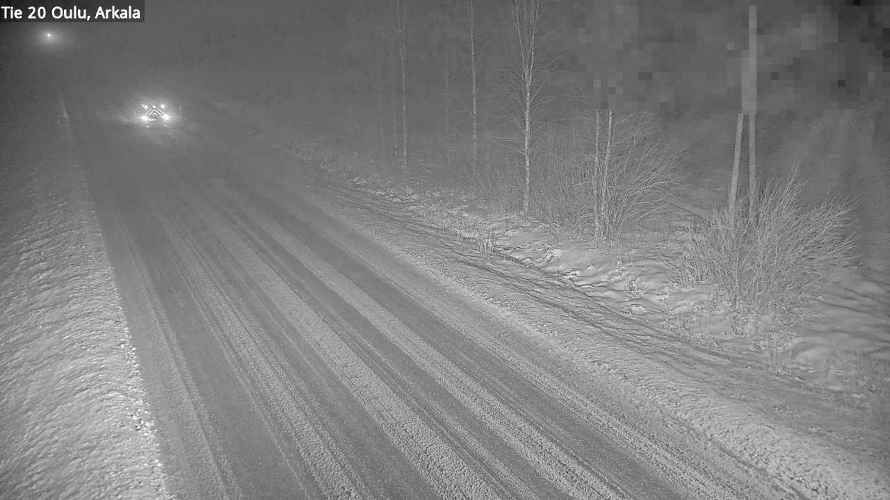 Weather Camera Image Road 20 Oulu, Arkala, Oulu, Pohjois-Pohjanmaa