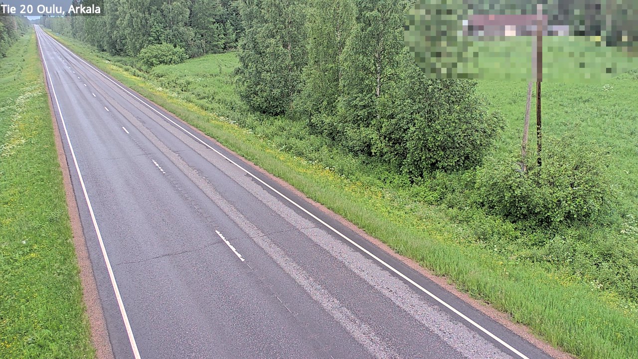 Kelikamerat Kuva Tie 20 Oulu, Arkala, Oulu, Pohjois-Pohjanmaa