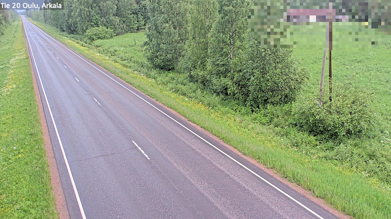 Kelikamerat Kuva Tie 20 Oulu, Arkala, Oulu, Pohjois-Pohjanmaa