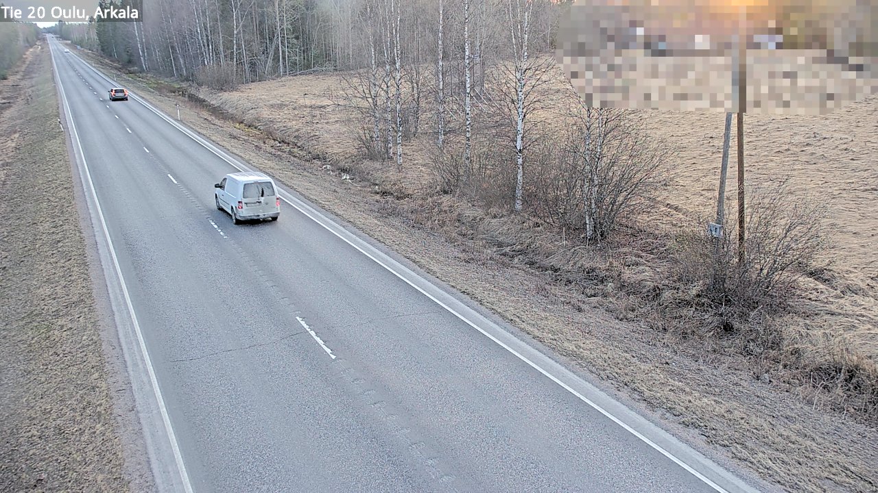 Kelikamerat Kuva Tie 20 Oulu, Arkala, Oulu, Pohjois-Pohjanmaa