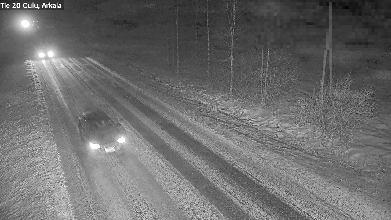 Weather Camera Image Road 20 Oulu, Arkala, Oulu, Pohjois-Pohjanmaa